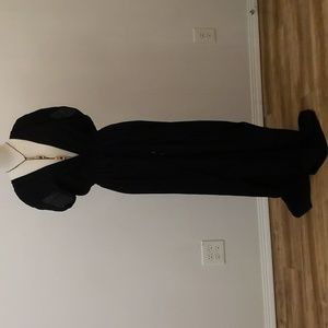 Black summer dress